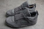 Air Jordan 4 Retro X Kaws Shoes Cool Grey/White